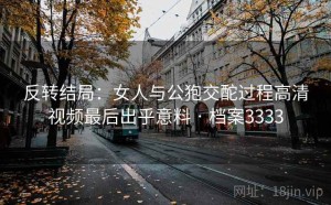 反转结局：女人与公狍交酡过程高清视频最后出乎意料 · 档案3333