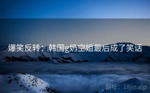 爆笑反转：韩国g奶空姐最后成了笑话