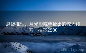 悬疑推理：月光影院牵扯出的惊人线索 · 档案2506