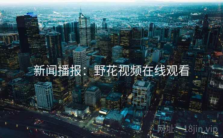新闻播报：野花视频在线观看